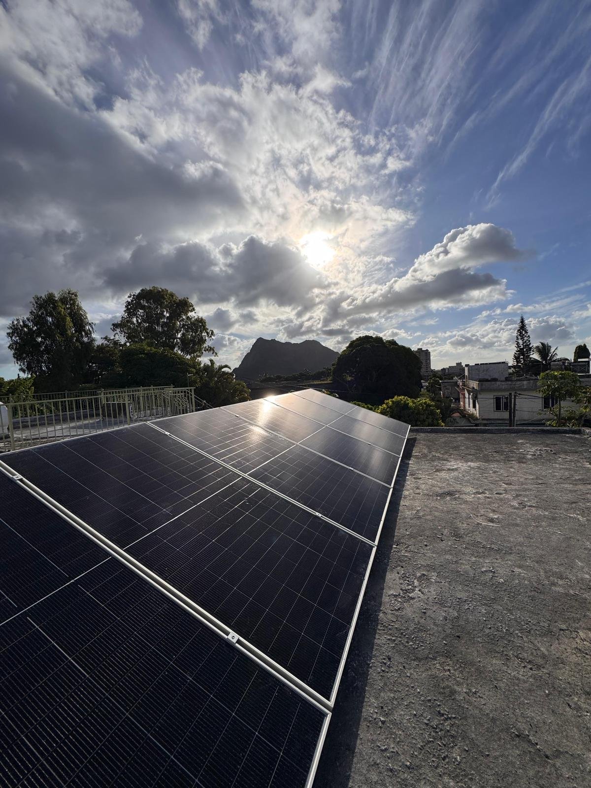 Commercial Ground 12kW Solar Panel Installation